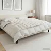 vidaXL Gewichtsdecke Weiß 155 x 220 cm 7 kg 100% Baumwolle Produktbild-Vorschau 2