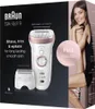 Braun Silk-épil 9 9-720 - Pink - Weiß - 40 Pinzette - Náhled obrázku produktu 2