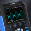 Close-up of a digital oscilloscope screen displaying a waveform and control buttons. Náhled obrázku produktu