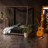 Relaxdays Gitarrenständer, Akustik-& E-Gitarre, faltbar, Produktbild-Vorschau 6
