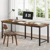 Tribesigns Doppelschreibtisch, 200cm Extra Lange Produktbild-Vorschau 1