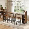 Set da tavolo bistrot BEALIFE, composto da 3 pezzi con Anteprima dell’immagine prodotto 9