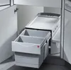 Hailo Rondo 3645121 kosz narożny na śmieci 2x18 litrów Podgląd zdjęcia produktu 1