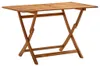 vidaXL Klappbarer Gartentisch 120x70x75 cm Massivholz Produktbild-Vorschau 11