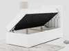 Einzelbett - Boxspringbett 90x200 mit Bettkasten und Produktbild-Vorschau 2