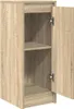 vidaXL Kredens dąb sonoma 29,5x34x76 cm Materiał Podgląd zdjęcia produktu 5