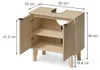 Waschbeckenunterschrank Vicco Arven Eiche 60 x 60 cm, Model Produktbild-Vorschau 2