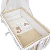 Baby-Delux Wiegenset Bettwäsche Set 6-tlg für Babywiege Produktbild-Vorschau 2
