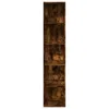 vidaXL Półka na książki dąb wędzony 40x30x189 cm materiał Podgląd zdjęcia produktu 6