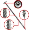 Klimas Holzbauschrauben mit Tellerkopf Torx verzinkt weiß Produktbild-Vorschau 5