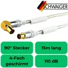 Cavo per antenna con connettore ad angolo 1,5 - 15 m 110 Anteprima dell’immagine prodotto 2
