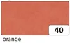 A swatch of orange transparent paper with the number 40 in a white box in the bottom right corner. Voir les images du produit