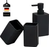 bremermann Bad-Accessoires Set SAVONA 3tlg. mit Soft-Touch Produktbild-Vorschau 1