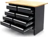 HBM Werkbank 120 cm mit 8 Schubladen, Arbeitsplatte aus Produktbild-Vorschau 5