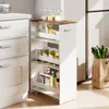 Chariot d'angle COSTWAY 25 cm de large, chariot de cuisine Voir les images du produit 2
