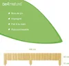 be4nature Rollborder Clôture à emboîter 100 x 20 cm Marron Voir les images du produit 2