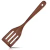 Spatule en bois LAYBA. Spatule à fentes (31 cm) Spatule de Voir les images du produit 1