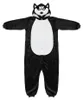 Pigiama Onesie Kigurumi Costume Travestimento Husky Nero Anteprima dell’immagine prodotto 4