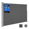 SONGMICS Alu Seitenmarkise 200 x 350 cm 280 g/m² ausziehbar Produktbild-Vorschau 1