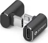 SONERO USB-C Adapter X-UA131 90° 40Gbps 240W Alu schwarz Produktbild-Vorschau 8