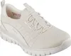 A single beige Skechers sneaker is shown against a white background. Produktbild-Vorschau