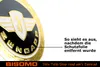 2x Zündapp Emblem, Tankemblem, Ø 65mm, Gold & Schwarz mit Produktbild-Vorschau 4