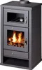 EEK A Kaminofen mit Backfach Victoria DELUXE F schwarz – 11 Produktbild-Vorschau 1