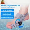Big Toe Bunion Corrector Hallux Valgus Haarglätter Schiene Produktbild-Vorschau 3