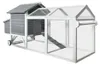 HOME DELUXE Hühnerstall aus Holz FERA - 224 x 107 cm | Produktbild-Vorschau 1