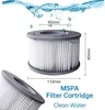 A filter cartridge for a hot tub, with dimensions indicated. Produktbild-Vorschau