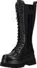 A black lace-up boot with a platform sole. Anteprima dell’immagine prodotto