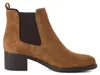 Botines de mujer estilo Chelsea, de cuero, con tacón bloque Vista previa de la imagen del producto 15