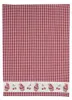 Clayre & Eef Geschirrtuch 50x70 cm Rot Weiß Baumwolle Produktbild-Vorschau 2