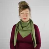 Baumwolltuch - grün - olivgrün - quadratisches Tuch Produktbild-Vorschau 6