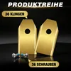 36 Stück Ersatzklingen, Edelstahlklingen Kompatibel mit Produktbild-Vorschau 3
