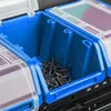 Stapelboxen wandplatten mit boxen Sortierregal 40 stck. Box Produktbild-Vorschau 8