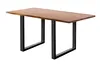 KAWOLA Esstisch LORE 140x90cm Akazie massiv nussbaumfarben Produktbild-Vorschau 2