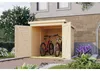 Expresshaus Fahrradgarage Karibu Bike Box 3 Holz 162,5 x Produktbild-Vorschau 1
