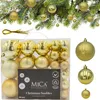 Mica Decorations Kerstballen Set Goud 46 Stuks - Productafbeelding-voorbeeld 10