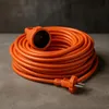 Rallonge enroulable universelle orange de jardin 20 m Voir les images du produit 2
