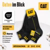12 Paar CAT CATERPILLAR ROBUST WORK SNEAKERS Schwarz Größe Produktbild-Vorschau 6