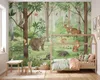 Sanders & Sanders Fototapete Waldtiere Grün und Braun 375 x Produktbild-Vorschau 3