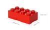 A red LEGO brick-shaped storage box with dimensions indicated. Anteprima dell’immagine prodotto