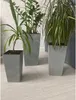 Květináč  URBI SQUARE BETON EFFECT s vkladem 24 cm - barva: Voir les images du produit 5