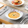 VEWEET Service combiné en porcelaine 'Annie', 24 pièces Voir les images du produit 4