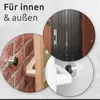 ECENCE Türstopper Wand Edelstahl 1x Wand-Puffer Produktbild-Vorschau 6