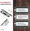 Serratura della porta della stanza Serratura della porta Anteprima dell’immagine prodotto 5