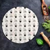 Glas Schneidebrett Herdabdeckplatten Schneideplatten Rund - Produktbild-Vorschau 2