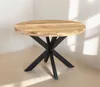 Wehl - Mango Wooden Round Dining Table Produktbild-Vorschau 5