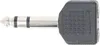Goobay 11103, 6.35 mm, 2 x 3.5 mm, Czarny Podgląd zdjęcia produktu 5
